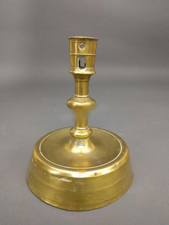 Brass candlestick (1 of 2)