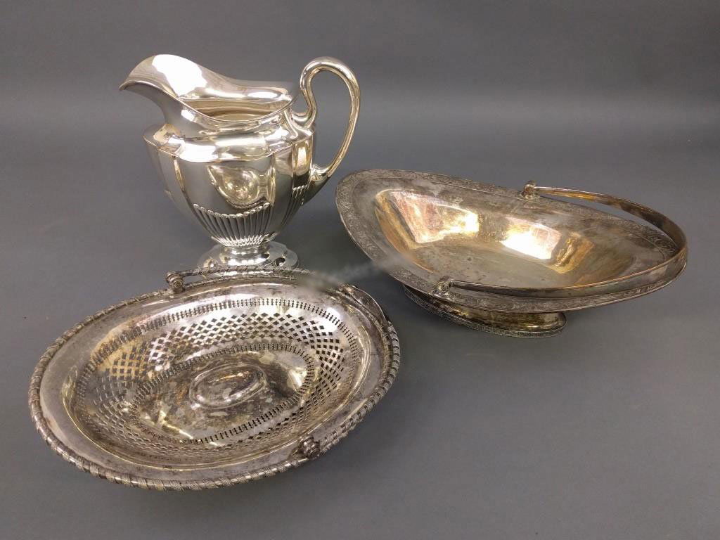 Silver Plate water pitcher (1 of 1)