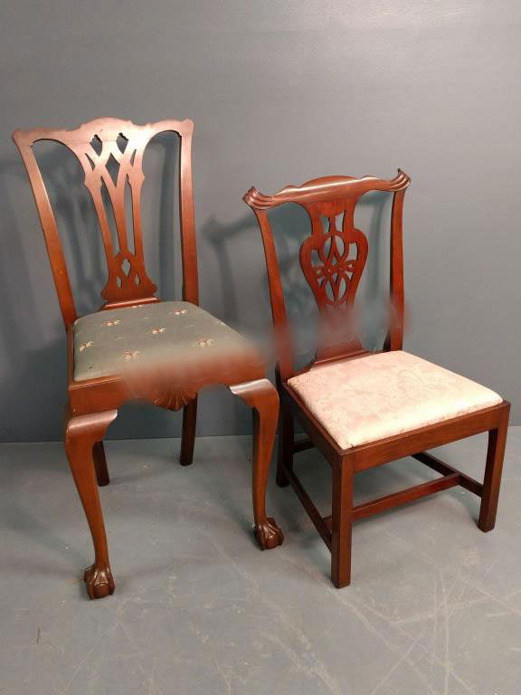 Chippendale side chair (1 of 2)