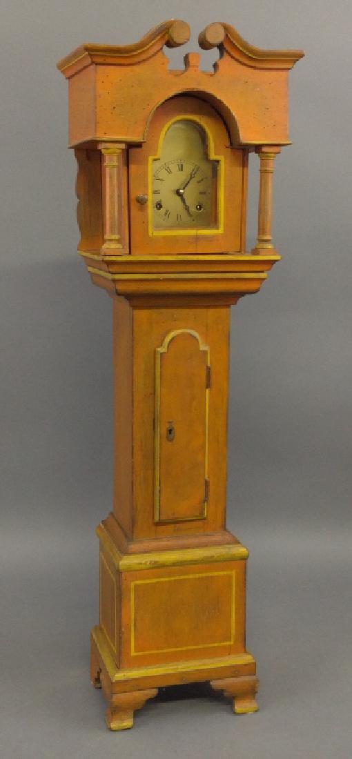 Paint decorated granddaughter clock (1 of 2)