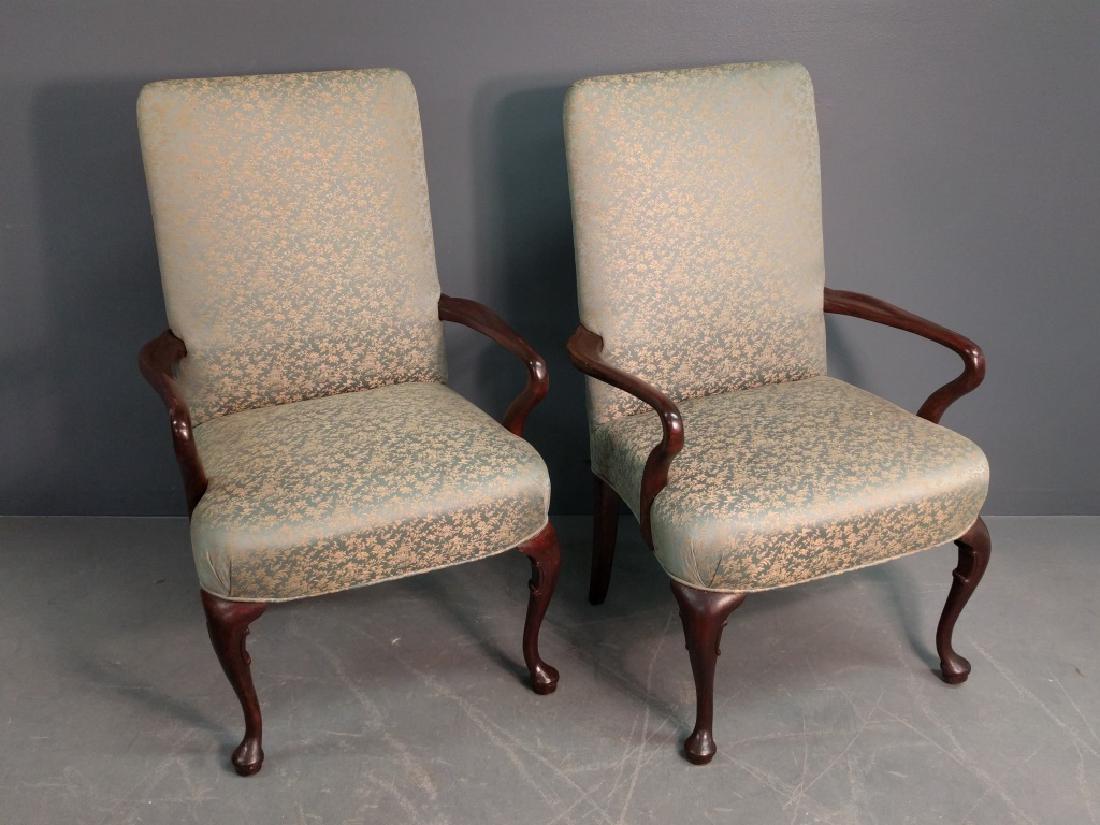 Queen Anne style armchairs (1 of 1)