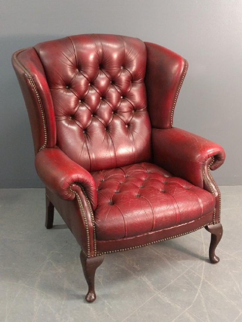 Leather Wingchair (1 of 1)