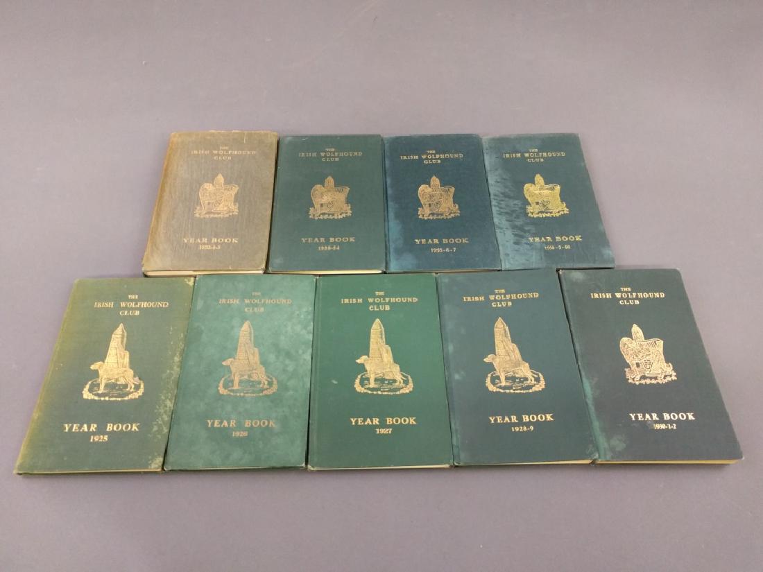 Grouping of Irish Wolfhound Club yearbooks (1 of 3)