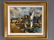 Oil on canvas Cubist painting