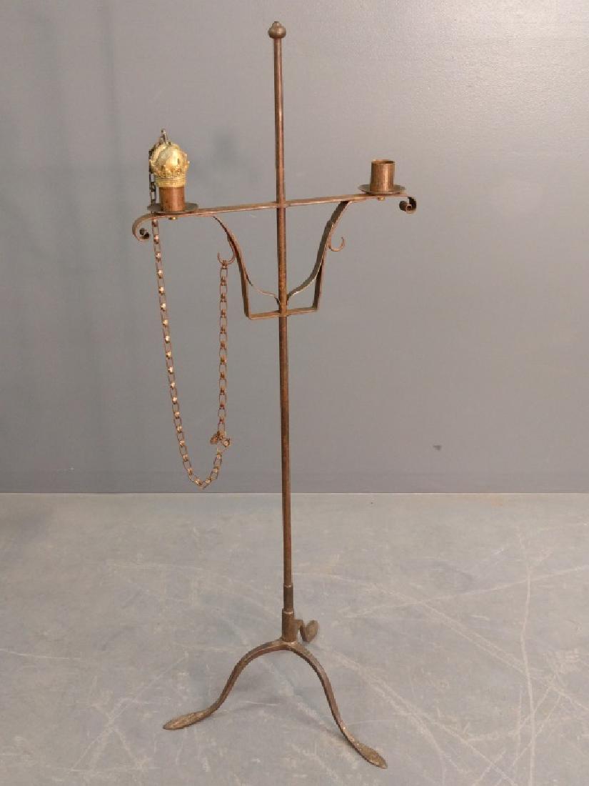 Wrought iron candle stand (1 of 2)