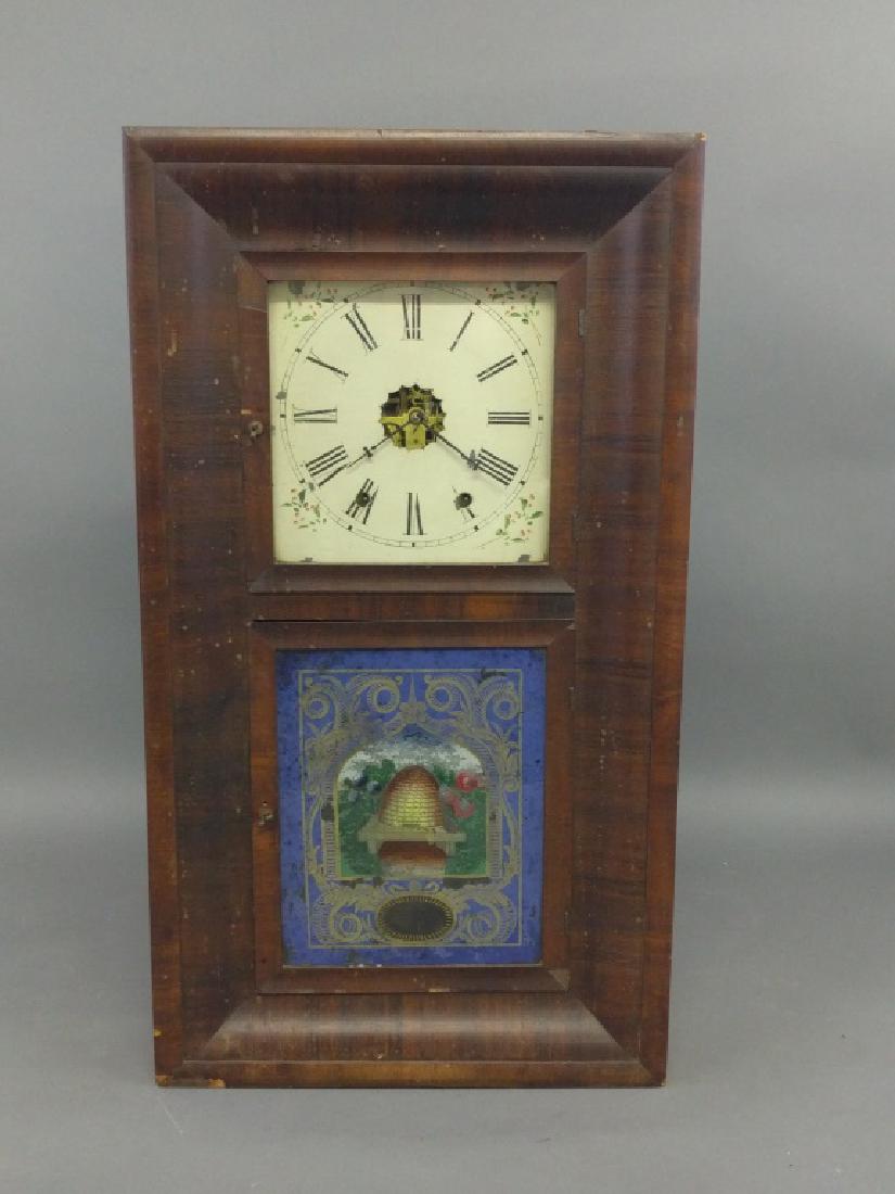 Mahogany mantel clock (1 of 2)