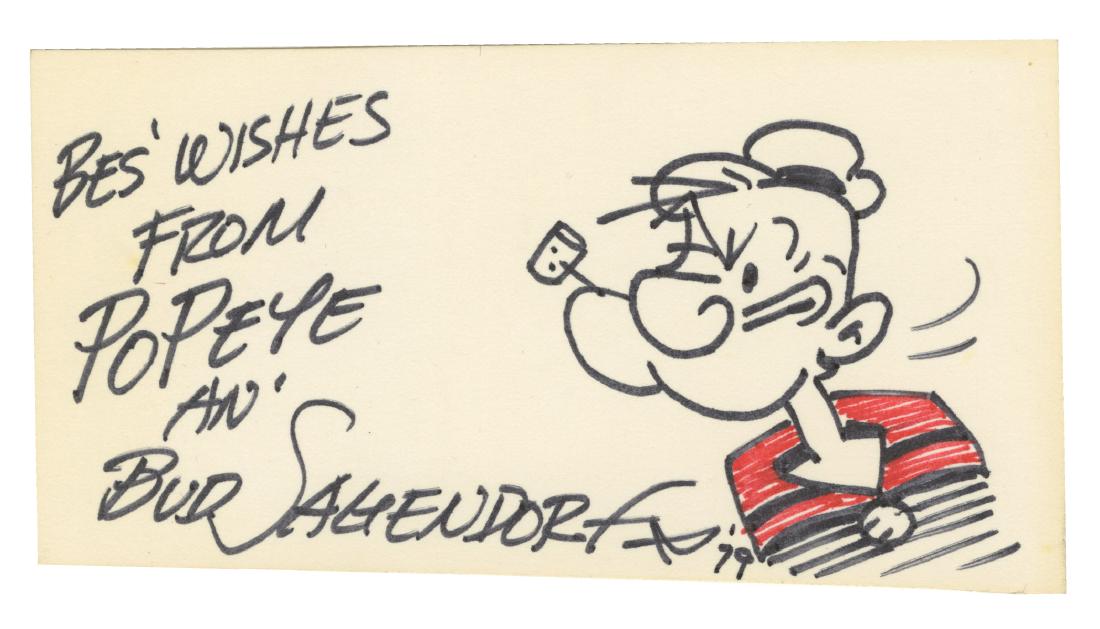 Bud Sagendorf Signed 