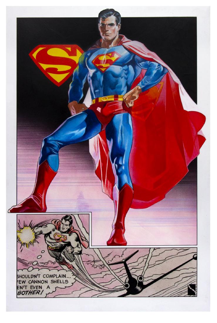 "Superman" Original Poster Painting. (1 of 1)