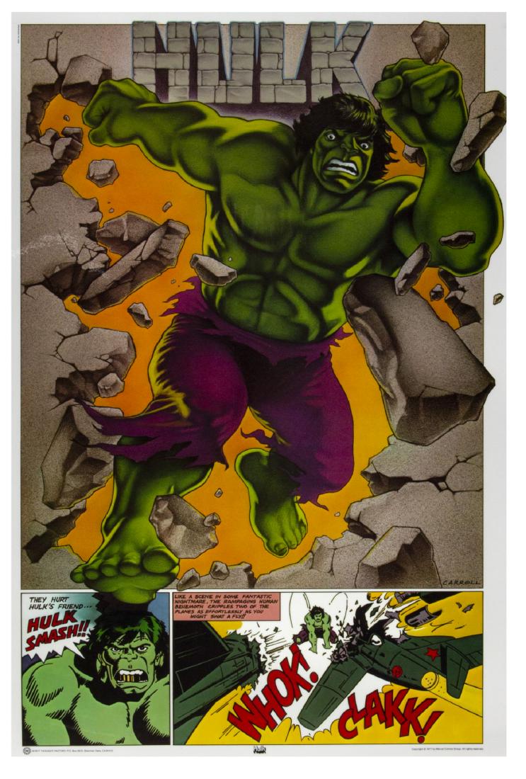 "Hulk" Thought Factory Poster. (1 of 1)