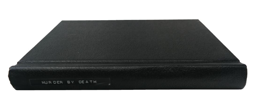 "Murder by Death" First Draft Script. (1 of 7)