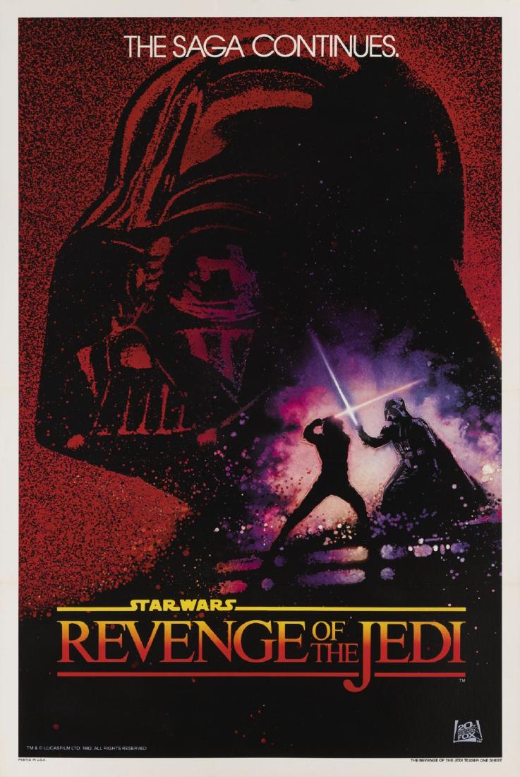 "Revenge of the Jedi" Walt Disney World Prop Poster. (1 of 1)