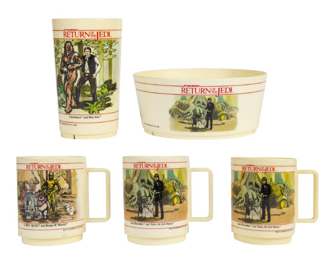 "Return of the Jedi" Deka Dish Set. (1 of 6)