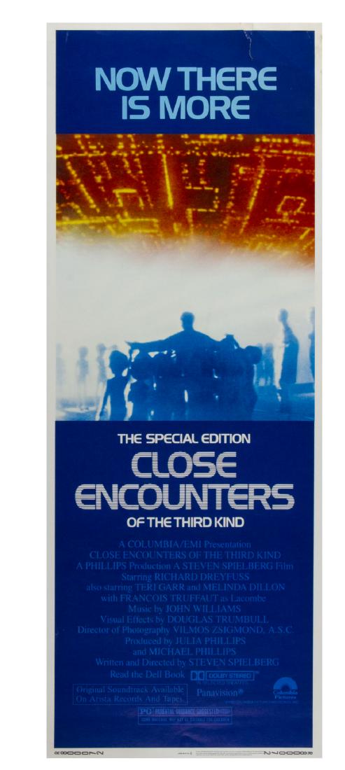 "Close Encounters" Re-Release Insert Poster. (1 of 1)