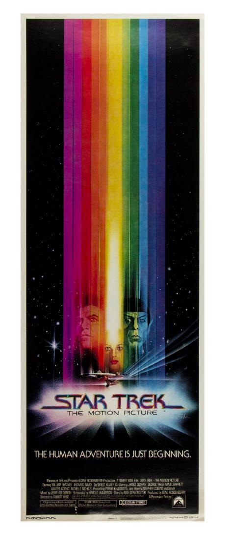 "Star Trek: The Motion Picture" Insert Poster. (1 of 1)