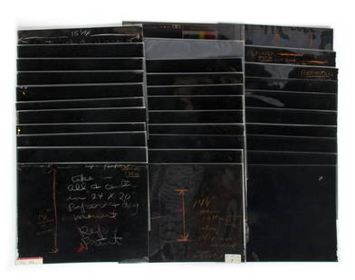 Collection of (32) "Star Trek" Transparencies.: (Paramount, c.1979) A large collection of (32) color film transparencies from the collection of Bill Wallen, who helped create promotional and advertising campaigns for "Star Trek: The Motion Picture"