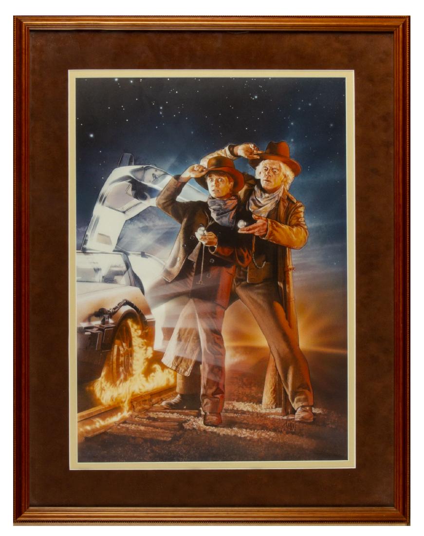 "Back to the Future: Part III" Enhanced Poster Artwork. (1 of 1)