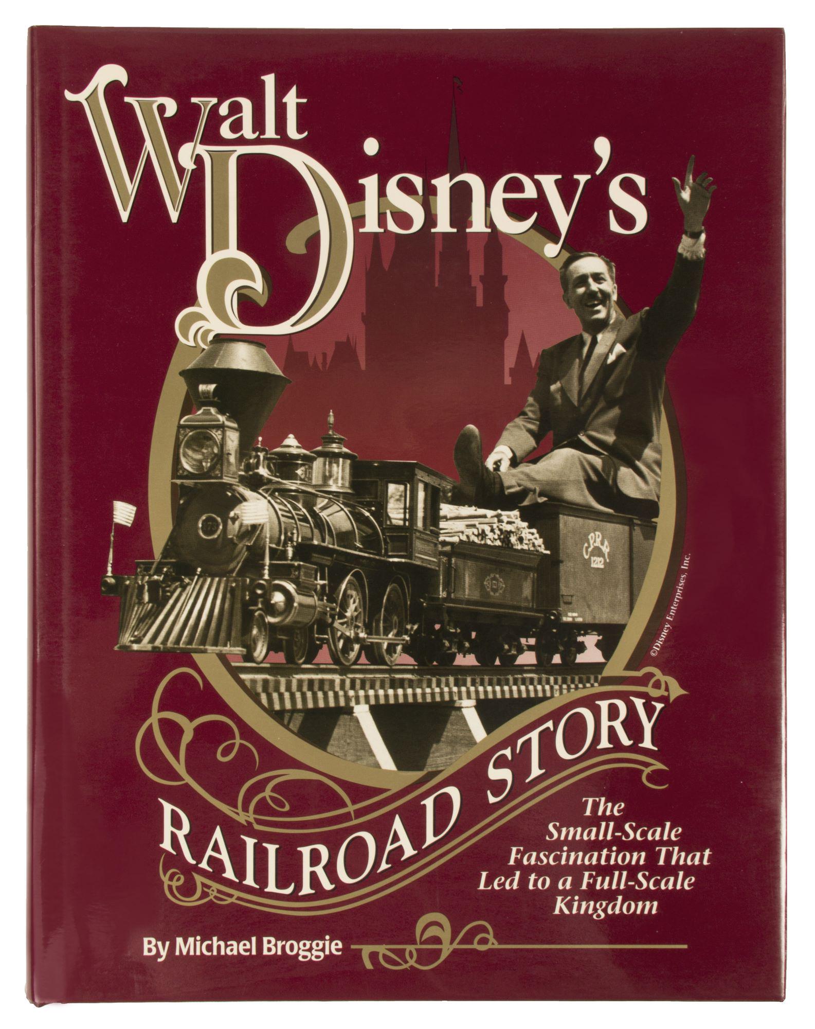 "Walt Disney's Railroad Story" Book.: (Disneyland, 1997) A hardcover photo book of the complete history of the Disney railroads, from small scale models to steam trains for the Disney parks. Written by Michael Broggie and published in 199