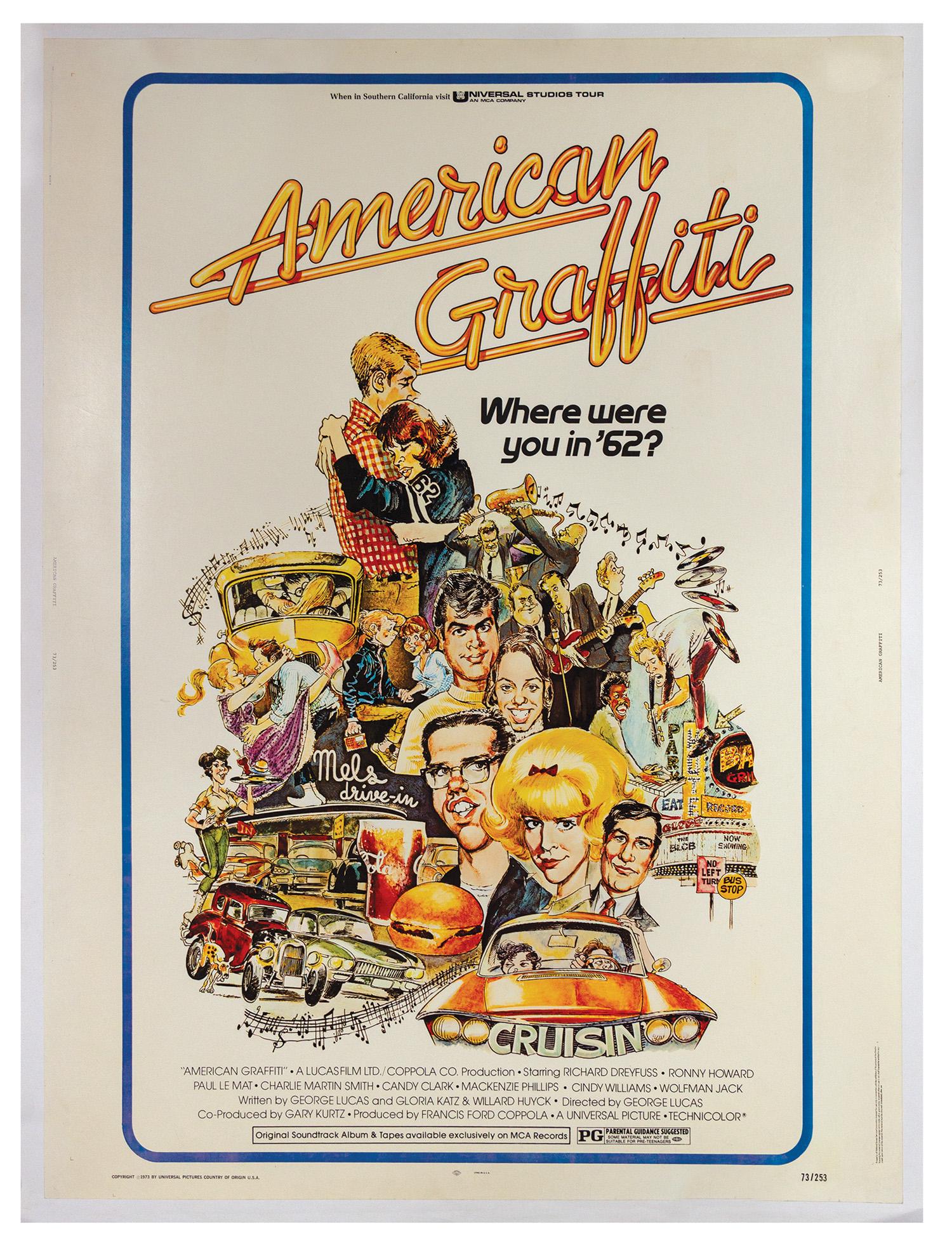 American Graffiti 30x40 Poster. (1 of 1)
