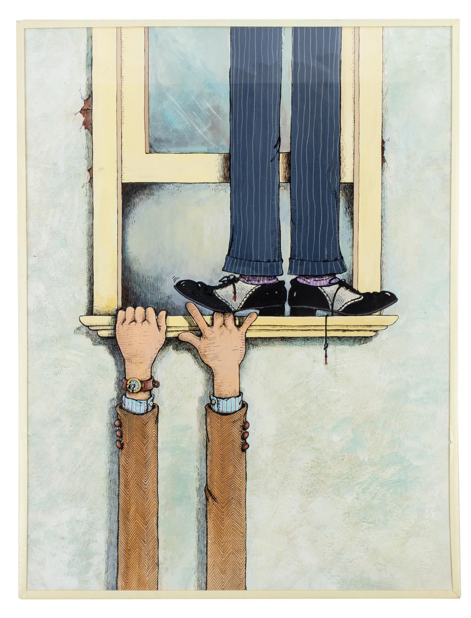 Buddy Buddy Original Movie Poster Painting. (1 of 1)