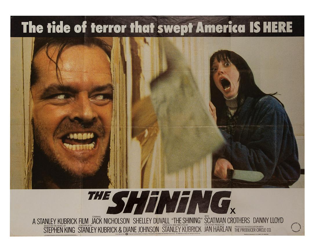 The Shining British Quad Poster. (1 of 1)