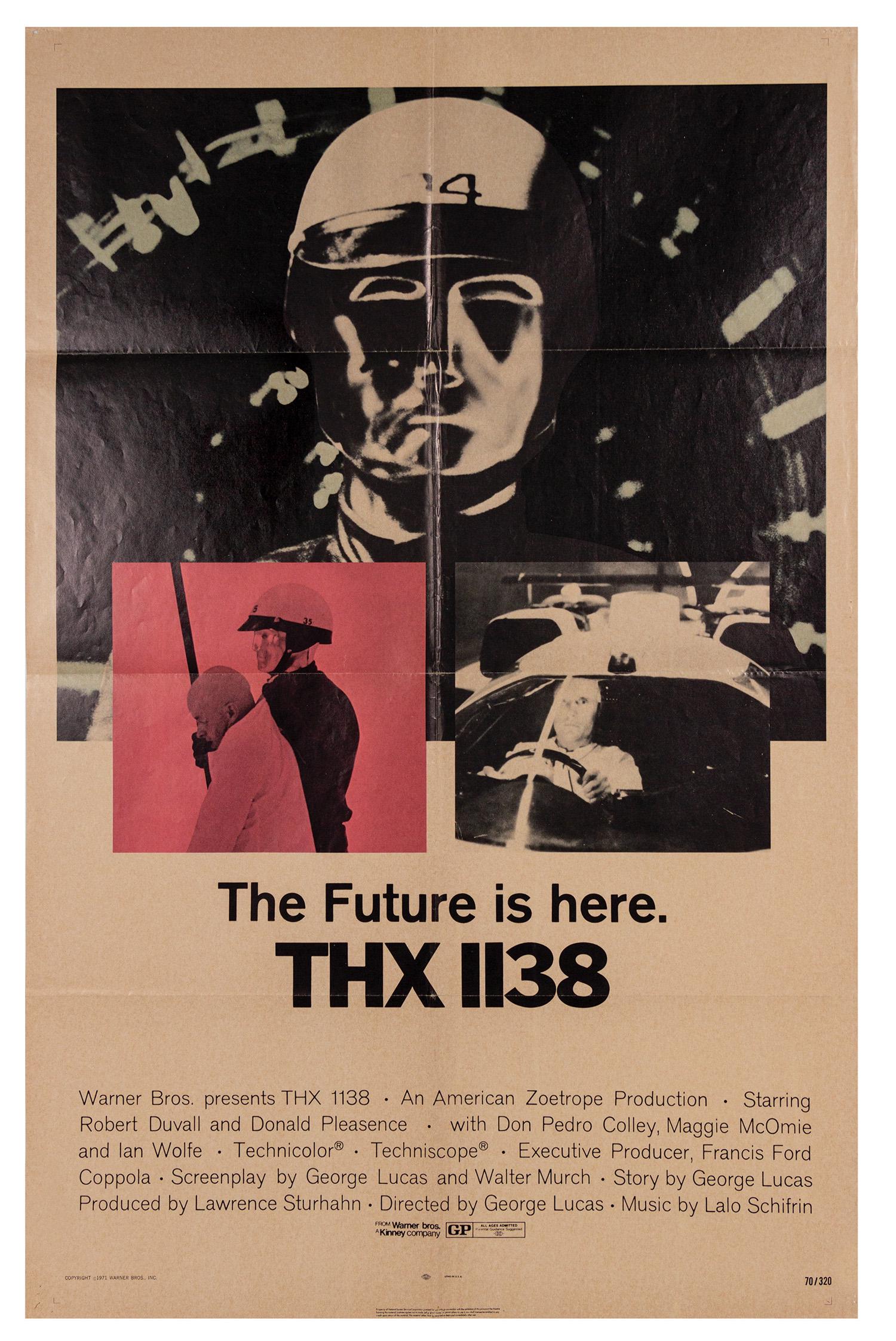 THX 1138 One Sheet Poster. (1 of 1)