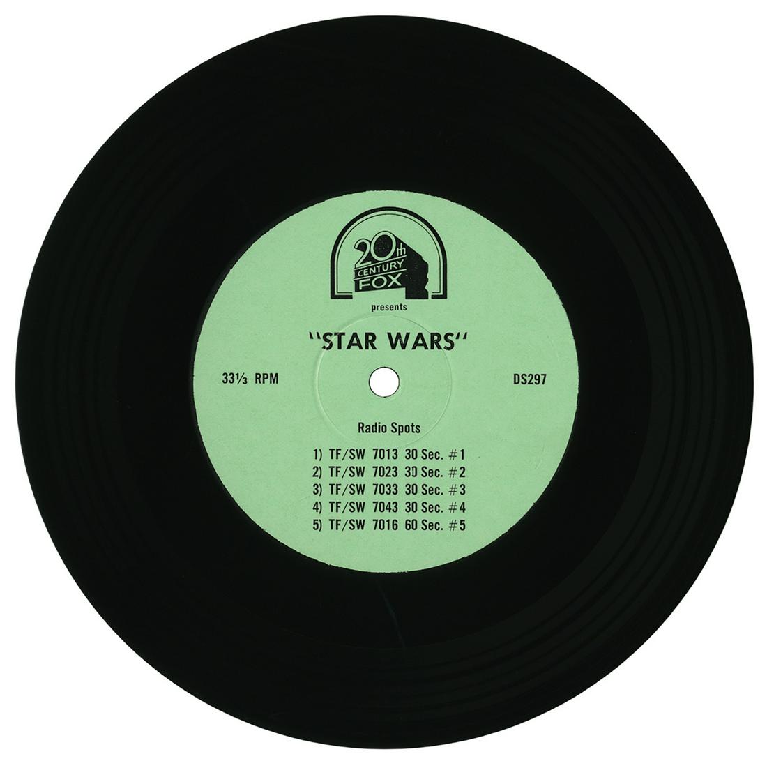 Star Wars Radio Spots Record. (1 of 1)