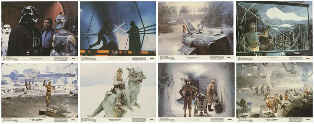 Collection of (8) The Empire Strikes Back Lobby Cards. (1 of 9)