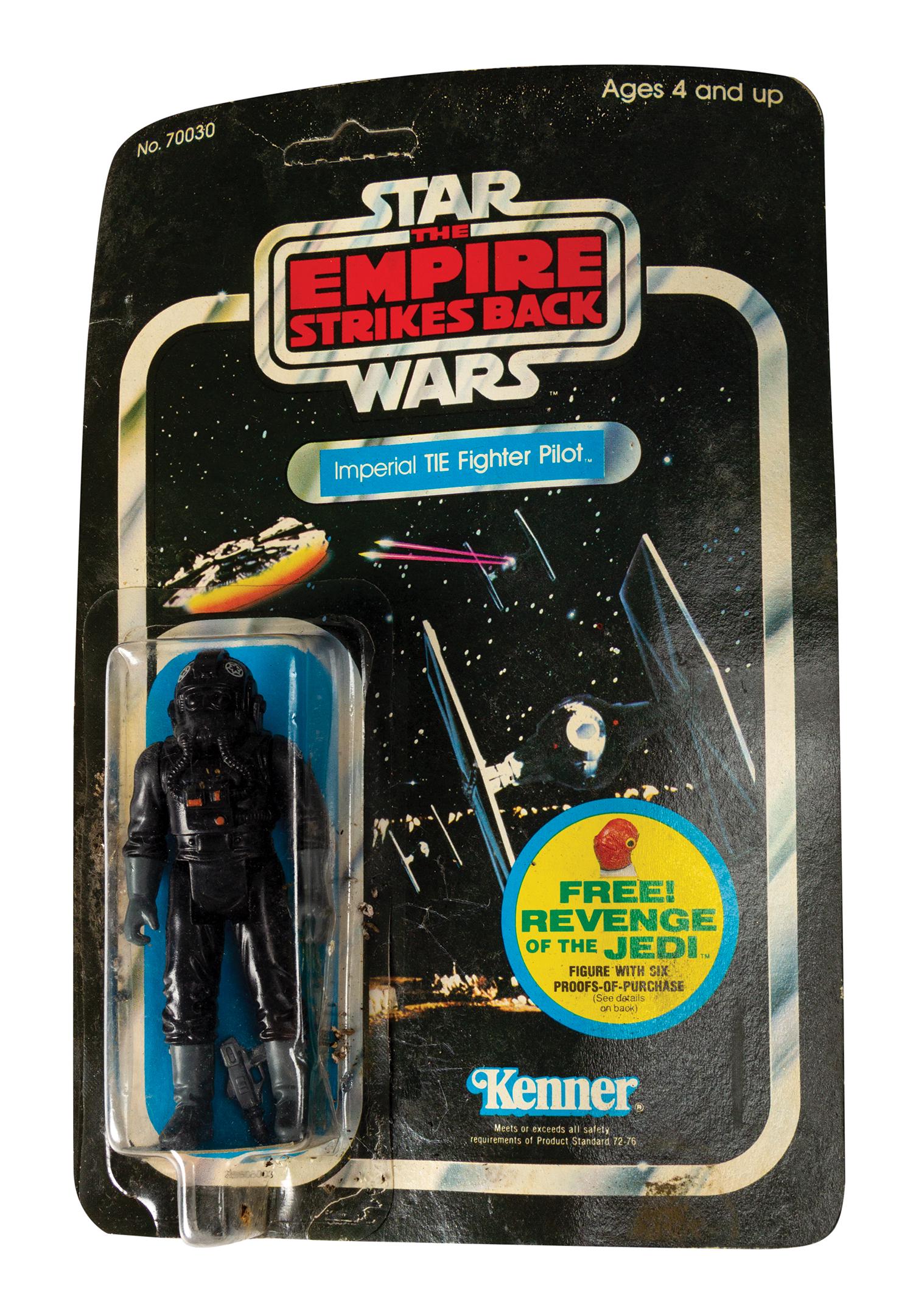 Kenner Star Wars Imperial Tie Fighter Pilot Figure. (1 of 1)