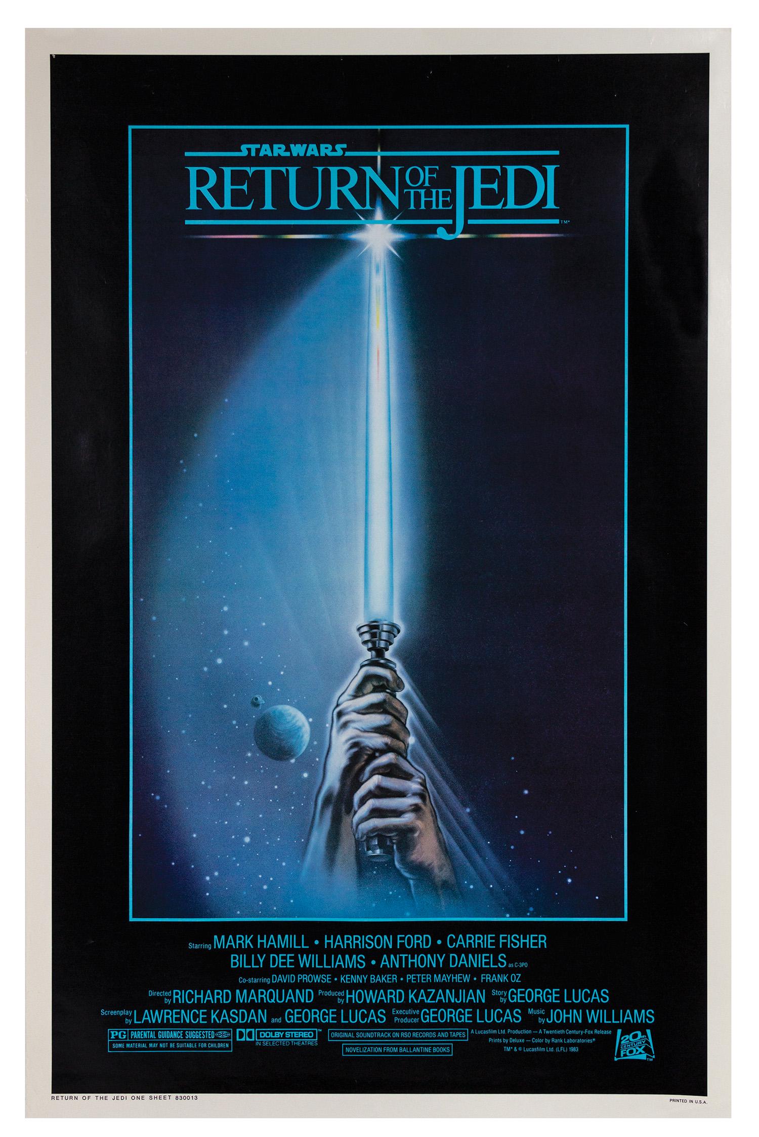 Return of the Jedi Style-A One Sheet Poster. (1 of 1)