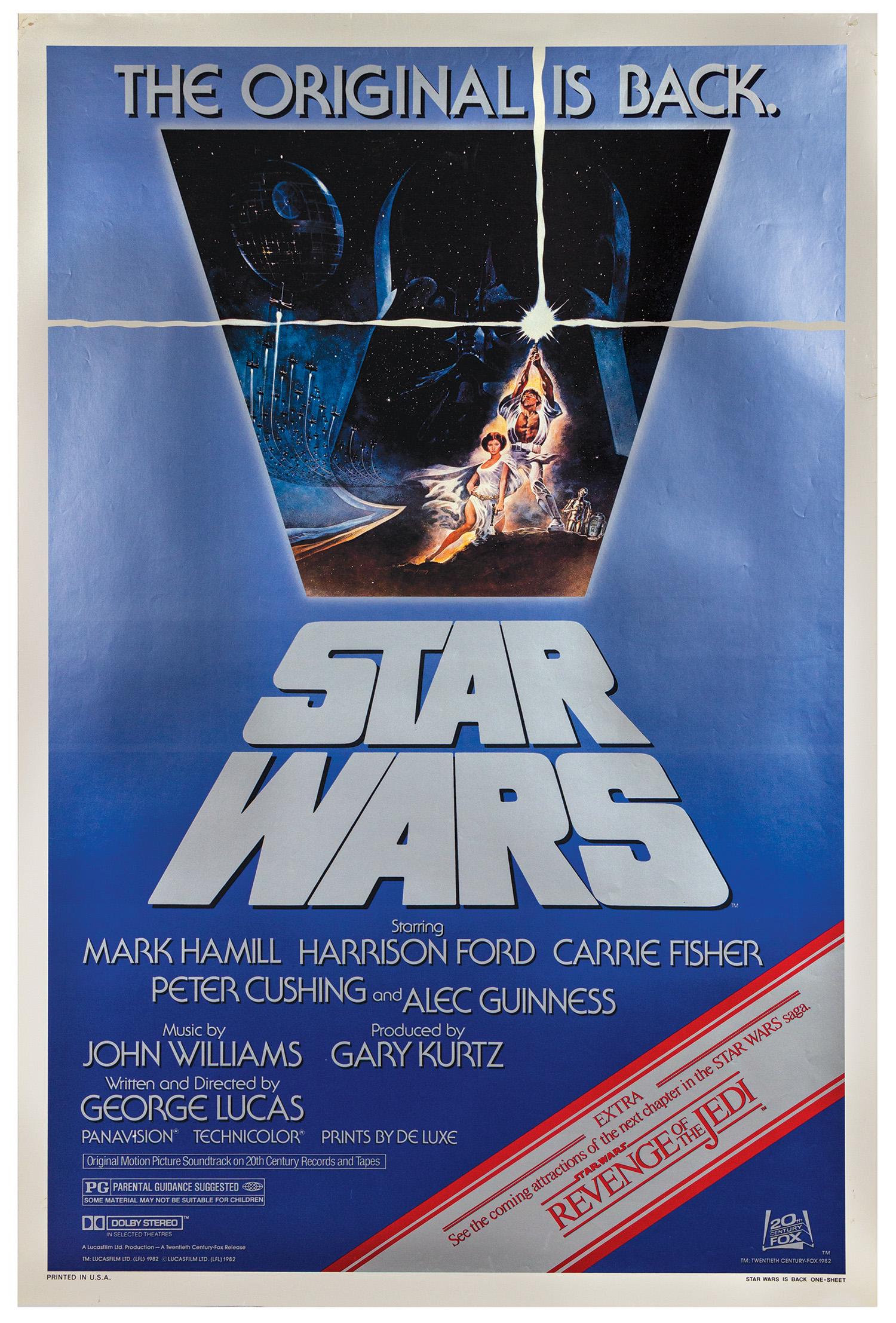 Star Wars "Revenge of the Jedi" Poster. (1 of 1)