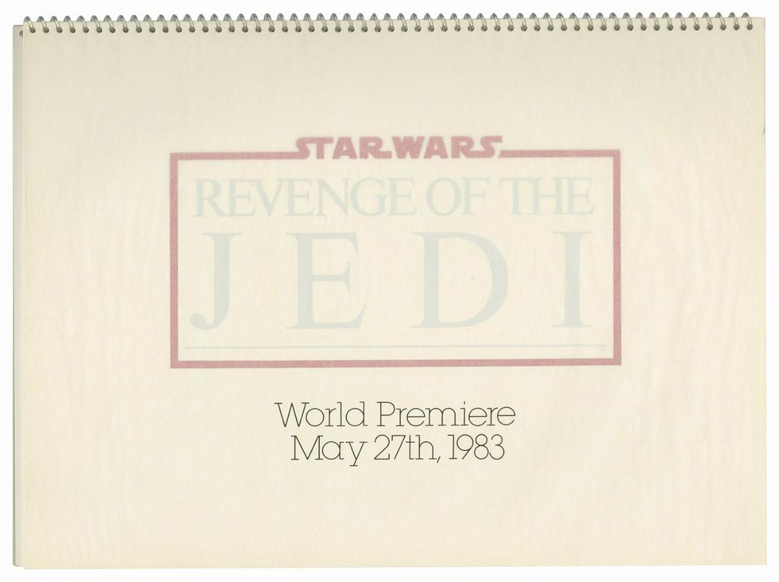 Revenge of the Jedi Promotional Campaign Book. (1 of 5)