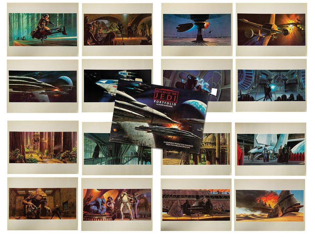 Return of the Jedi Ralph McQuarrie Portfolio. (1 of 19)