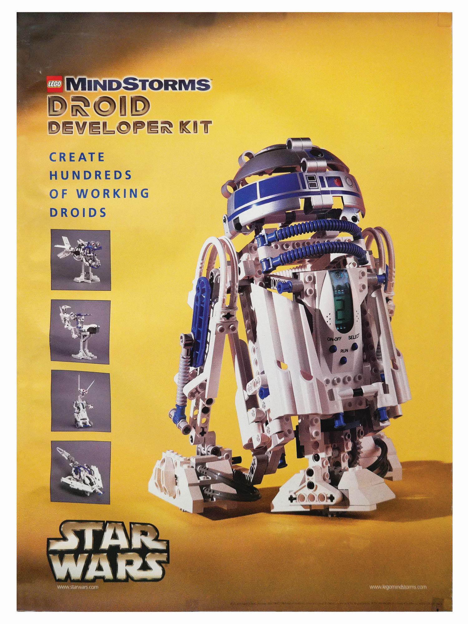 Star Wars Lego Mindstorms R2-D2 Poster. (1 of 1)