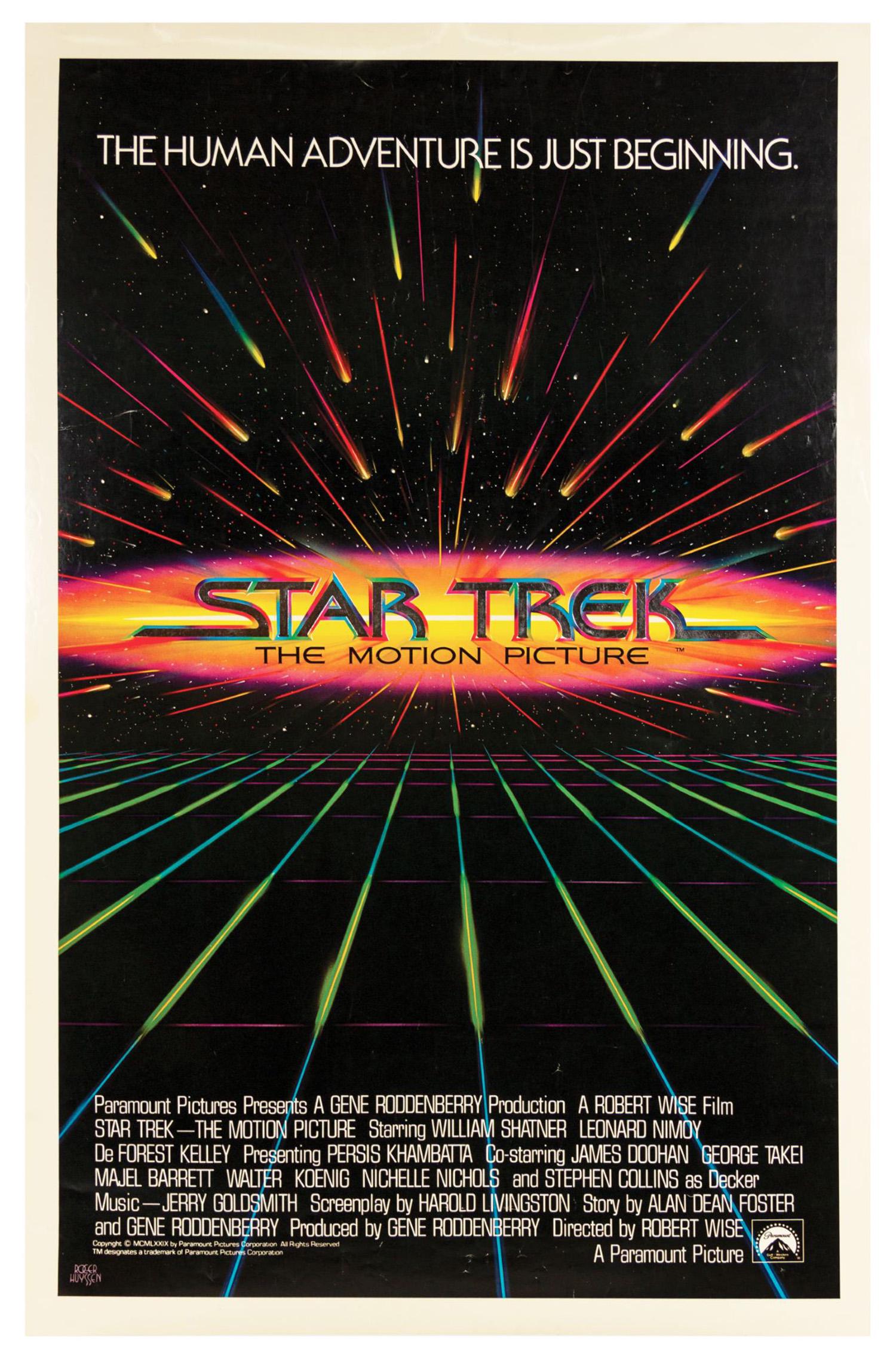 Star Trek: The Motion Picture Advance One Sheet Poster. (1 of 1)