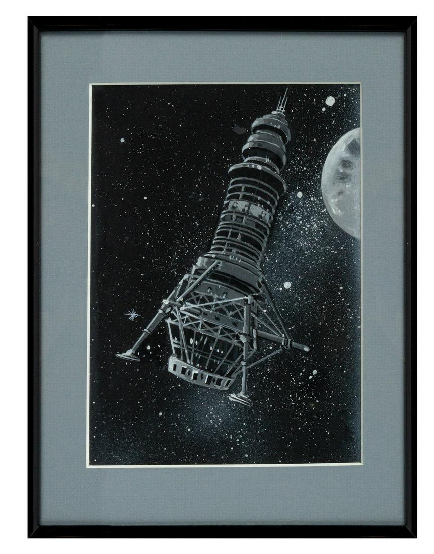 Original The Black Hole Concept Painting. (1 of 1)