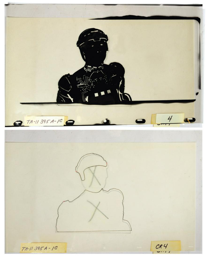 Original Tron Production Effects Cel. (1 of 3)