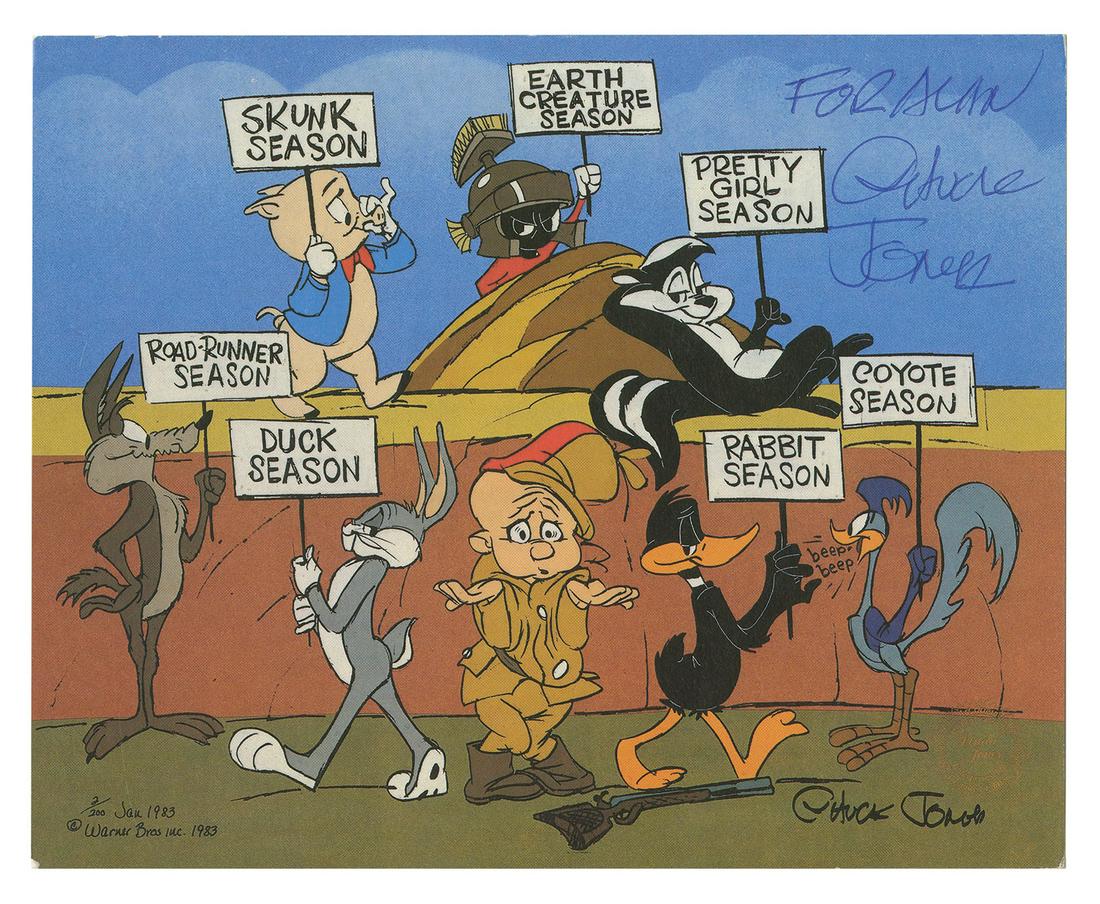 "The Joy of Animation" Exhibition Invite Signed By (1 of 1)