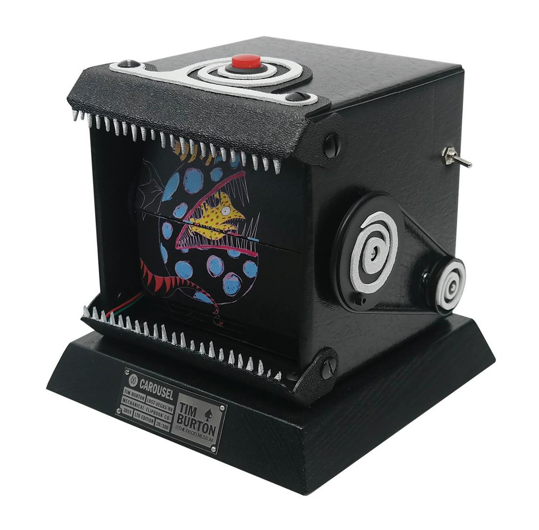 Tim Burton Mechanical Flipbook. (1 of 3)