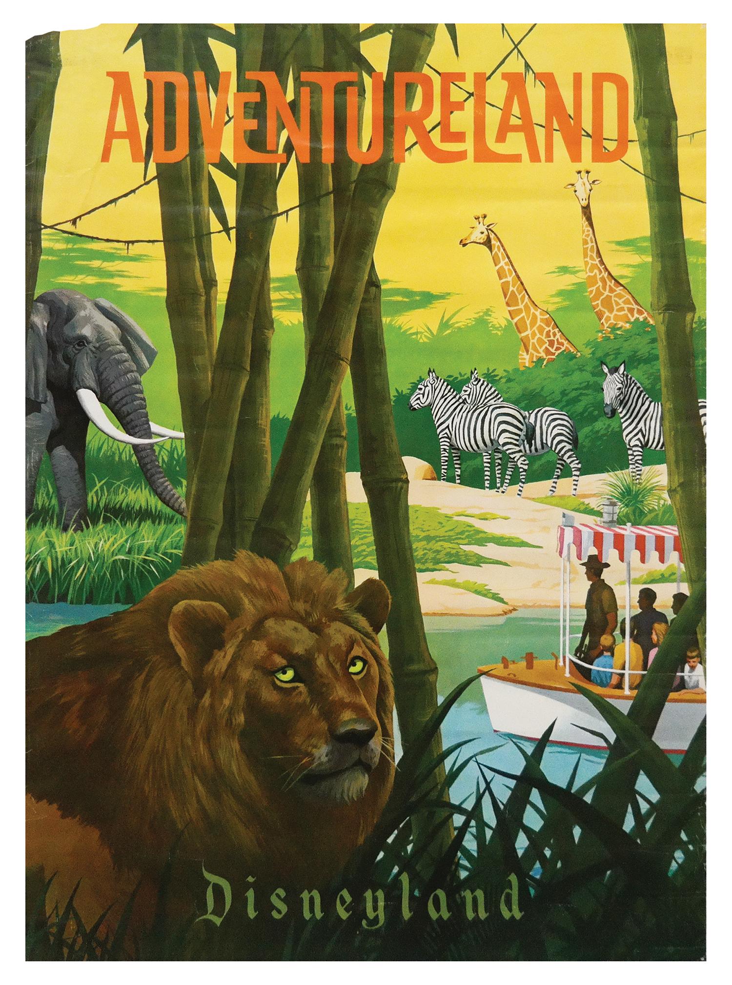 Adventureland Near Attraction Poster. (1 of 1)