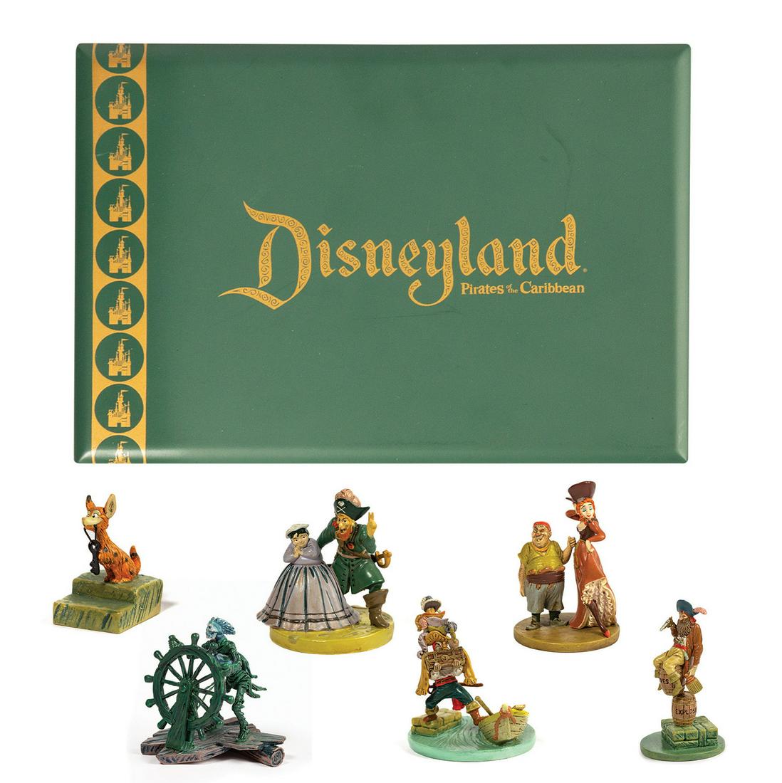 Pirates of the Caribbean Pewter Miniatures. (1 of 8)