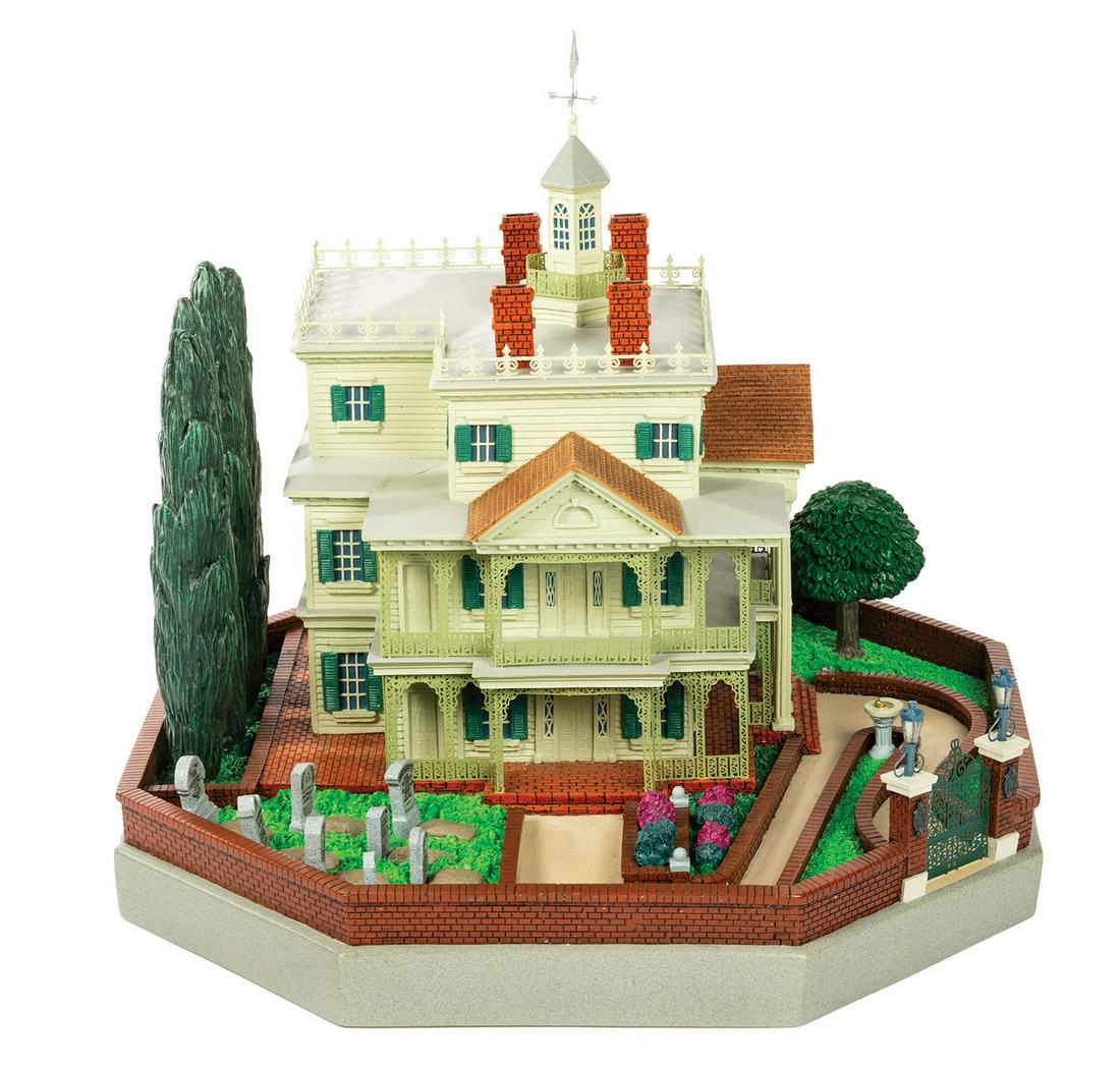 Prototype Haunted Mansion Big Fig.: (Disneyland, 2004) An original prototype for Imagineer Larry Nikolai's Haunted Mansion "Magical Big Figurine." This figure was created to celebrate the 35th anniversary of the Mansion, and features li