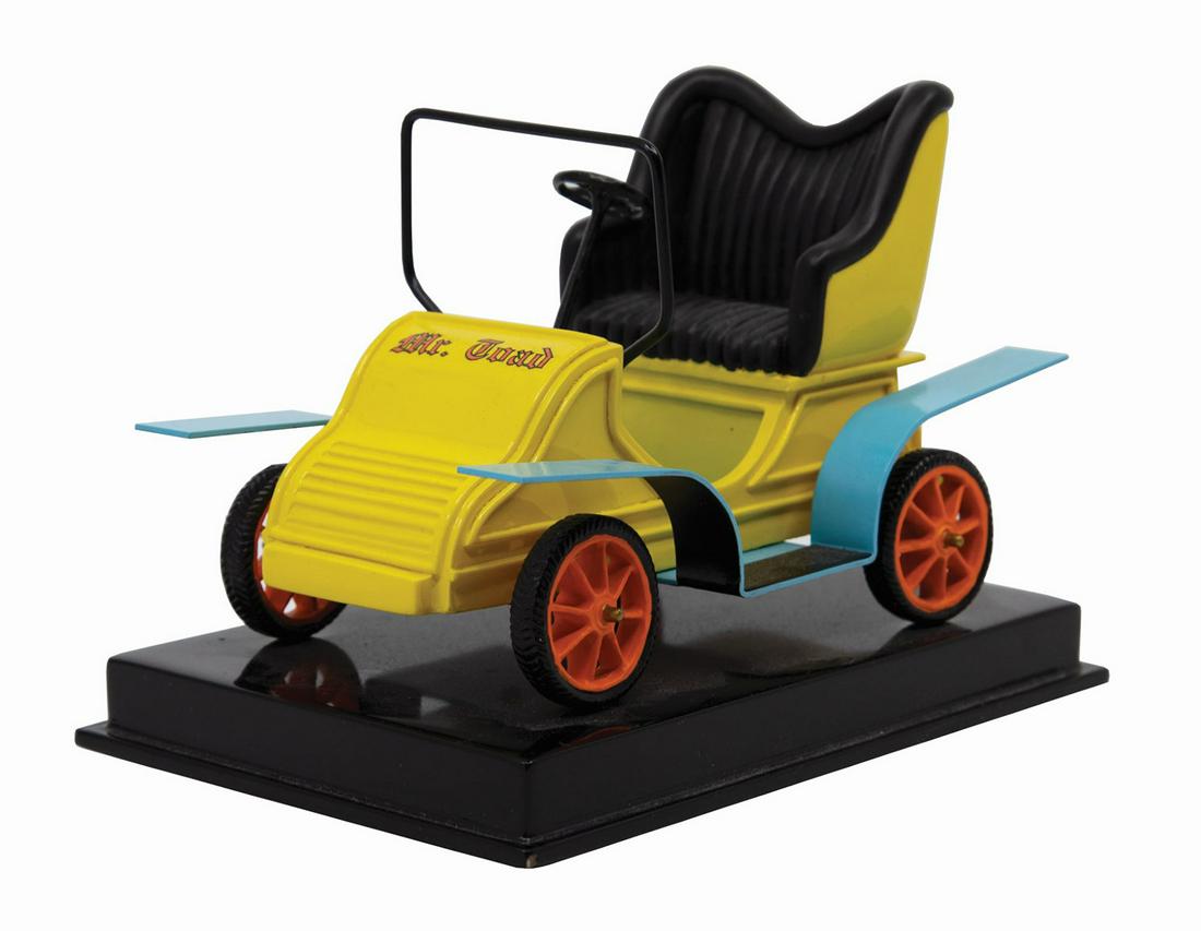 Mr. Toad's Wild Ride Attraction Vehicle Replica.: (Walt Disney World, 2006) A rare limited edition replica created by Randy Noble for Walt Disney World's 35th anniversary. Created in an edition of only 500 pieces, this replica depicts the Mr. Toad's 