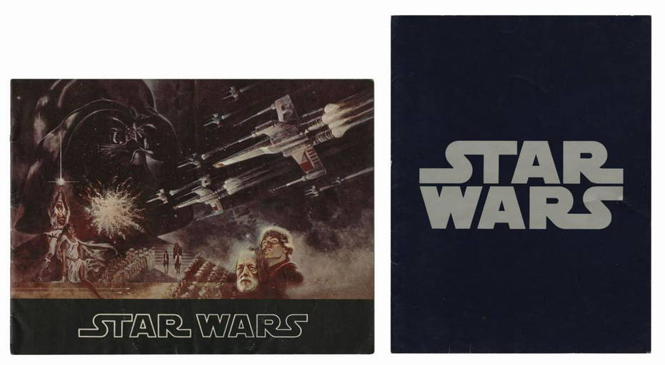Pair Of Star Wars Programs.
