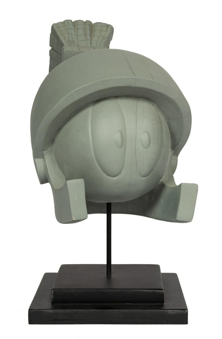 Marvin the Martian Production Maquette.: (Warner Bros., c.2000s) An original production maquette of Marvin the Martian. The maquette is attributed to a Warner Bros. animated project from the early 2000s. The maquette has pencil grid markings