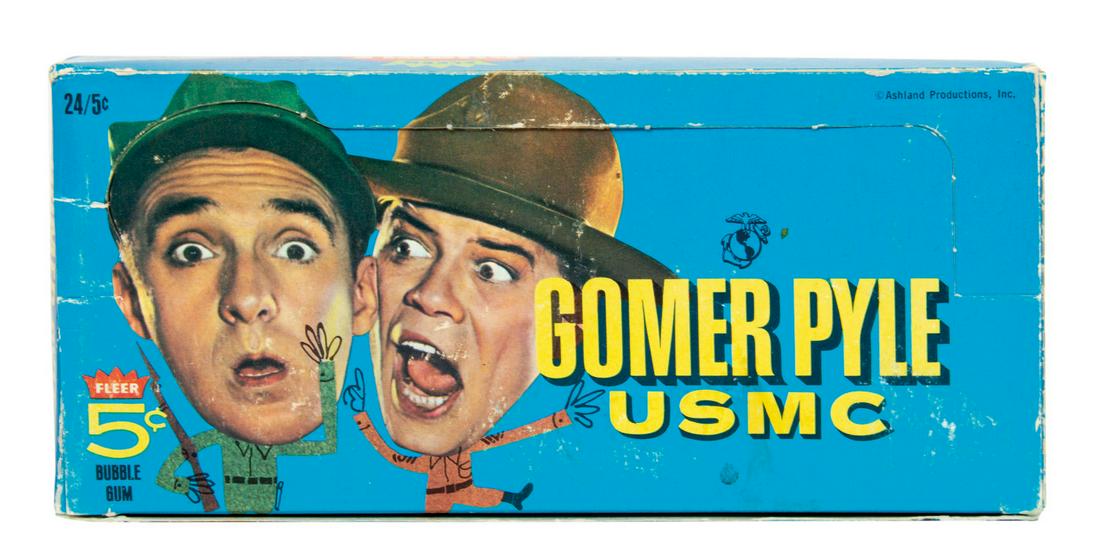 Gomer Pyle U.S.M.C. Trading Cards Wax Pack Box. Jan 31, 2021 Van
