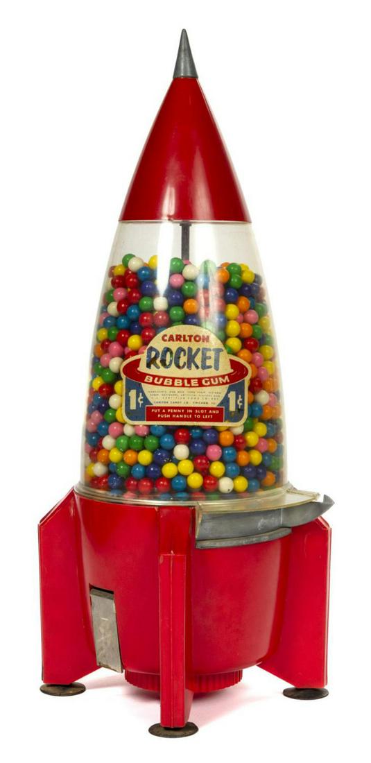 Carlton Rocket Gumball Machine. Jan 31, 2021 Van Eaton Galleries in CA