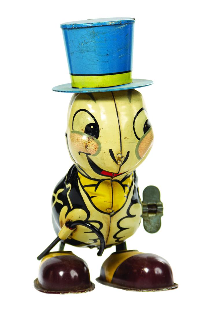 Linemar Jiminy Cricket Tin Toy. (1 of 3)
