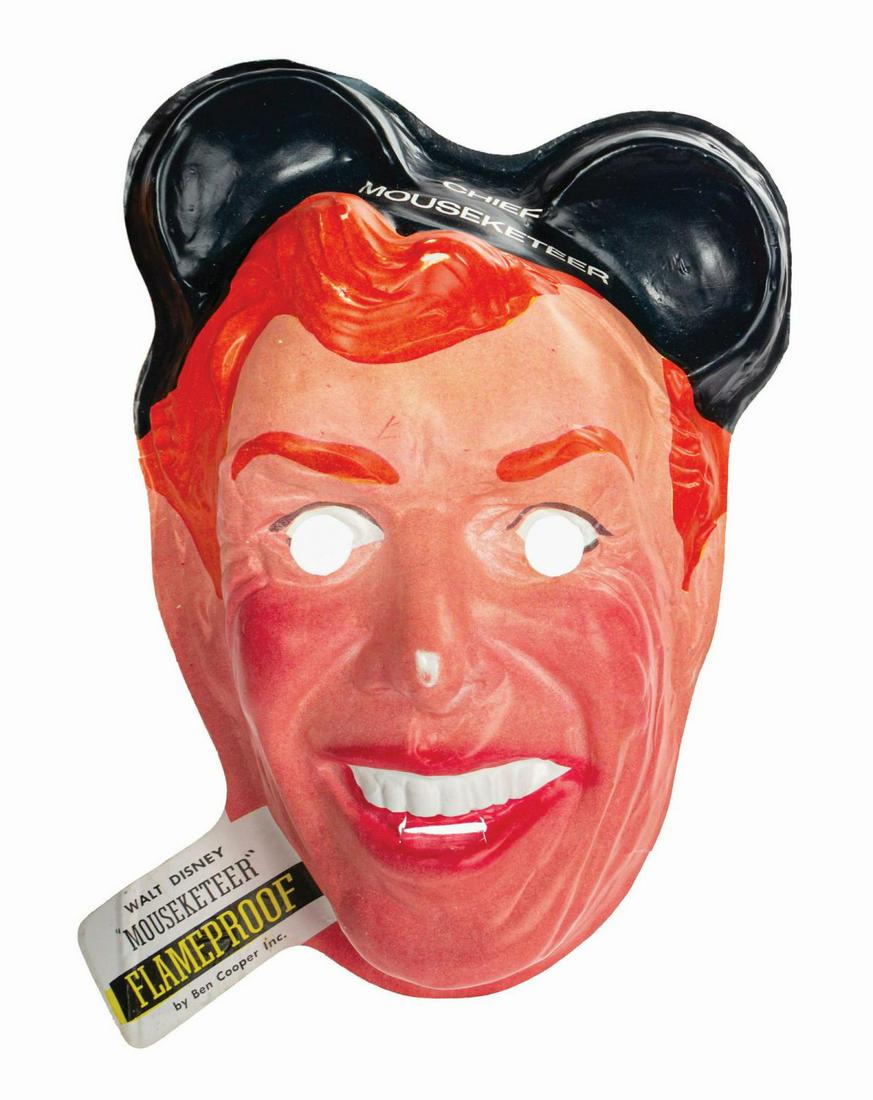 Ben Cooper Jimmie Dodd Mouseketeer Mask. (1 of 1)