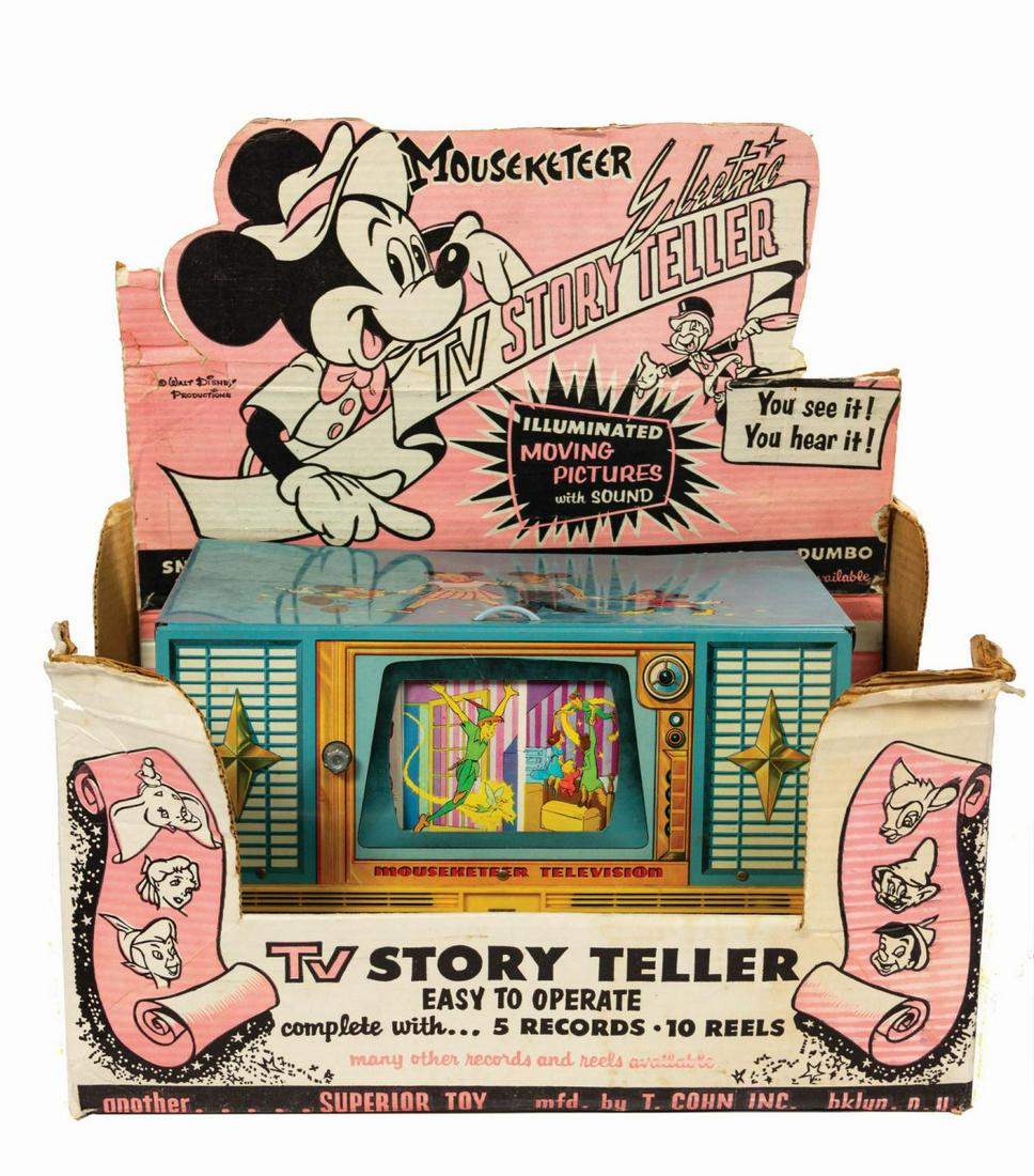 Mouseketeer TV Story Teller Record Player Viewer. (1 of 6)