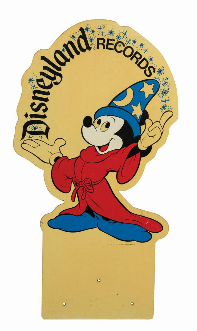 Disneyland Records Sorcerer Mickey Sign. (1 of 1)